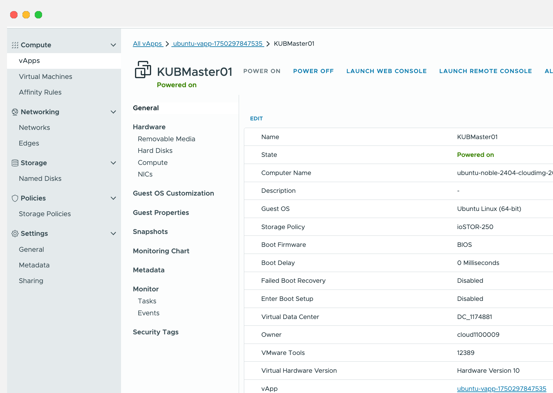 Virtual Machine Management
